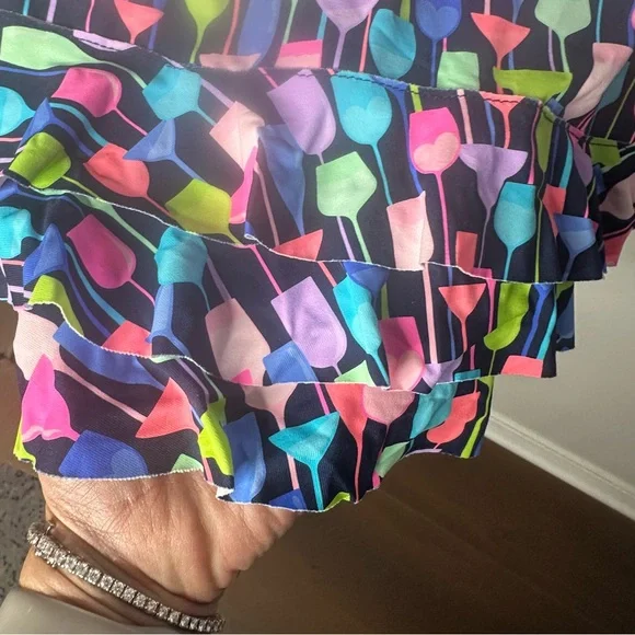 Colorful Anthony's Resort Wear Dress - Picture 2 of 9